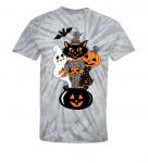 Halloween Shirt Company The Trio Tie Dye Tee