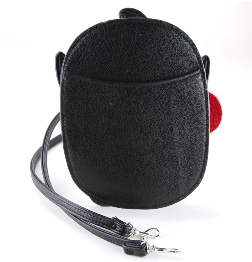 Comeco Inc. Cute Scary Clown Crossbody Bag In Viny picture