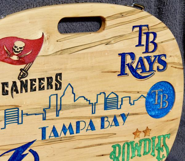 Tampa Bay Teams Oval Table picture