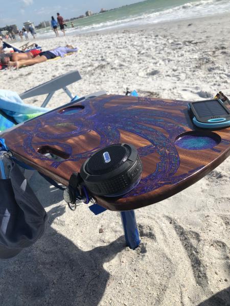 Purple Octopus Beach / Boat Table picture