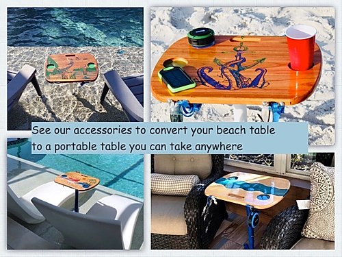 Manatee Beach & Boat Table picture