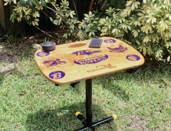 Baltimore Ravens Beach, Boat, & Tailgate Table picture
