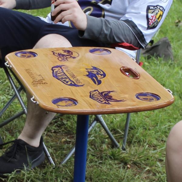 Baltimore Ravens Beach, Boat, & Tailgate Table picture