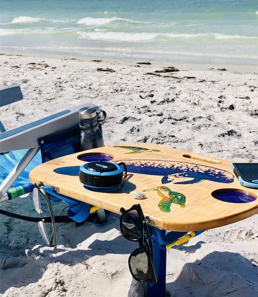 Manatee Beach & Boat Table picture