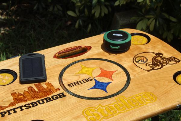 Pittsburg Steelers Beach, Boat, & Tailgate Table picture