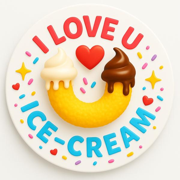 I LOVE U ICE CREAM