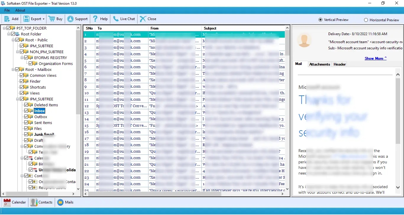Softaken OST to MSG Converter picture