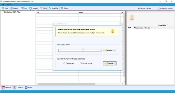 Softaken OST to MSG Converter