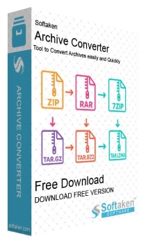 Softaken Archive Converter Software picture