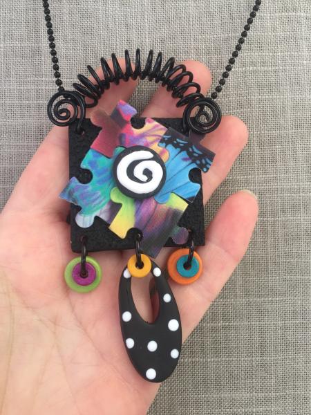 Puzzled Magnetic Brooch/Necklace