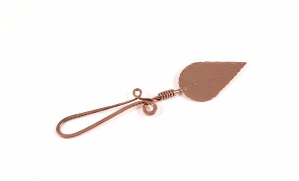 Copper Brie Server with Vine Handle picture