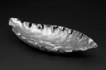 Silver Magnolia Leaf Bowl - 10 inch