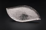 Silver Magnolia Leaf Tray - 10 inch