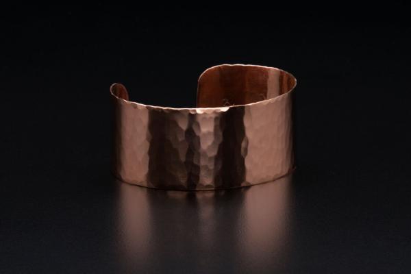 Copper Cuff Bracelet - 1 inch picture