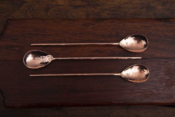 Copper Bar Spoon - Straight picture