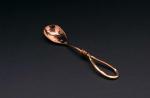 Copper Relish Spoon with Vine Handle