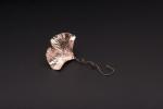 Copper Christmas Ornament - Ginkgo