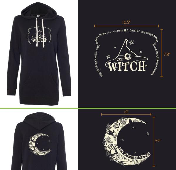 Hoodie Dress - Glow in the Dark