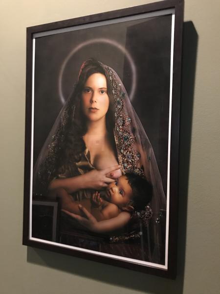 For Holy Mary  (17" x 25" framed archival pigment print) picture