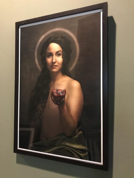 For Saint Agatha  (17" x 25" framed archival pigment print) picture