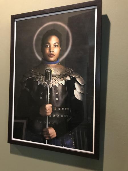 For Saint Joan of Arc  (17" x 25" framed archival pigment print) picture