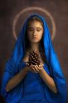 For Saint Lucy (17" x 25" framed archival pigment print)