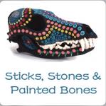 Sticks Stones and Painted Bones