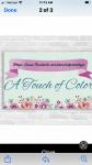 A Touch of Color
