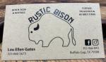 Rustic Bison