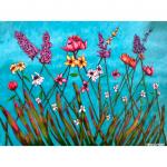 floral painting" Spring has Sprung"