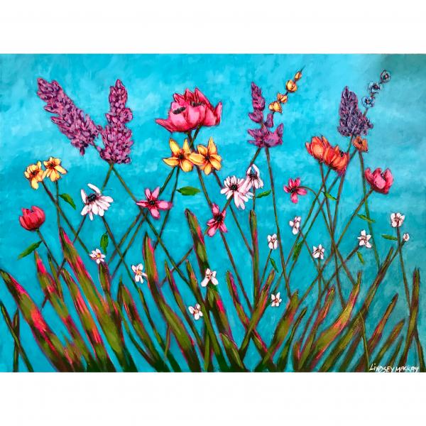 floral painting" Spring has Sprung"