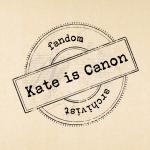 Kate is Canon