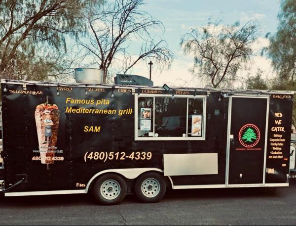 Famous pita Mediterranean grill