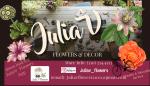 Julia V Flowers Moblie Trailer