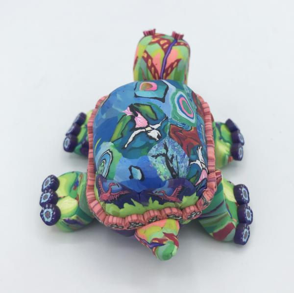 Turtle Polymer Clay Sculpture picture