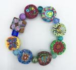 Fun Stuff Polymer Clay Bracelet