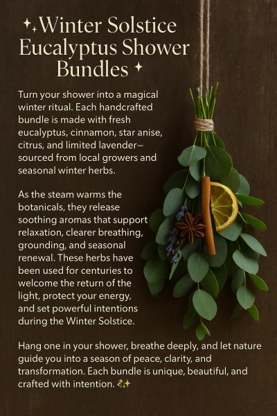 Small  Eucalyptus shower bundle