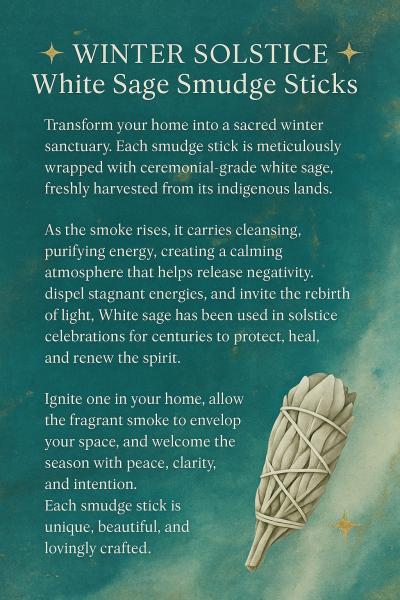 White Sage Smudge Stick