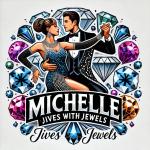 Michelle Jives with Jewels
