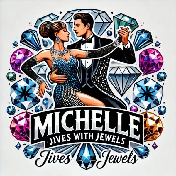 Michelle Jives with Jewels