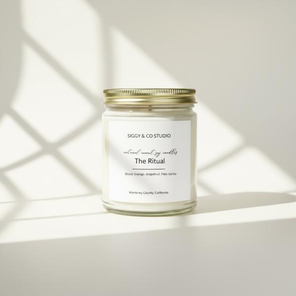 The Ritual- Premium Coconut- Soy Scented Candle