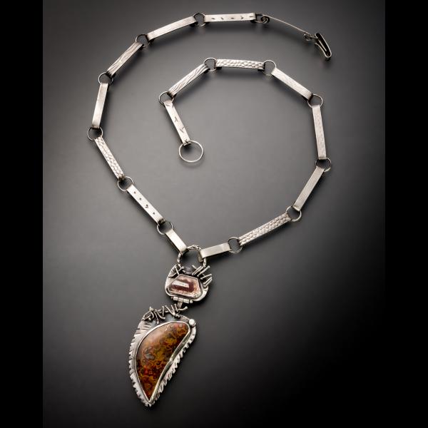 Brazilian Agate with Hematite in Quartz