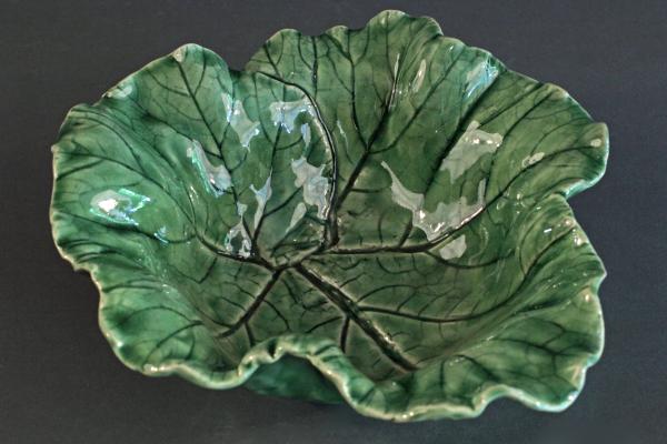 Squash Leaf Bowl-Handmade Ceramic