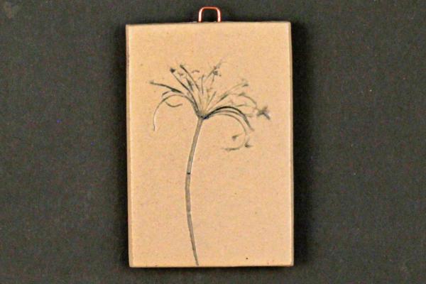 2"x3" Queen Anne's Lace Hanging Tile