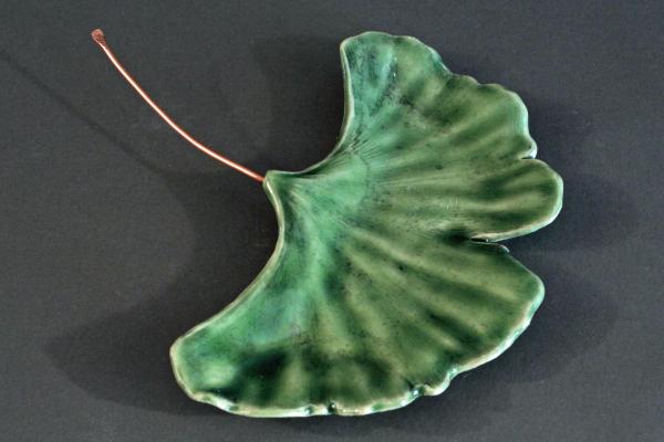 Ceramic Ginkgo Leaf Dish