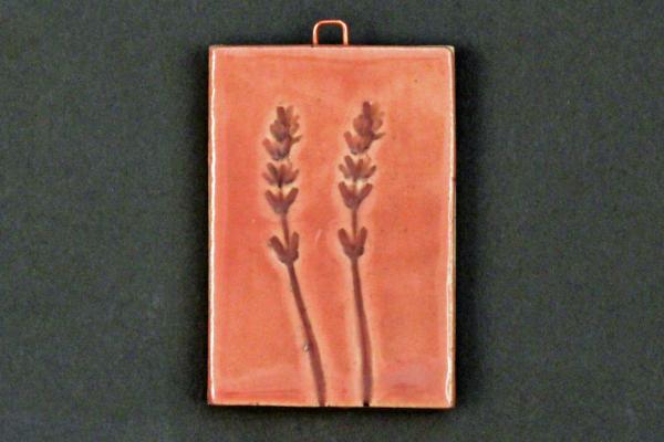 2"x3" Ceramic Tile- Lavender