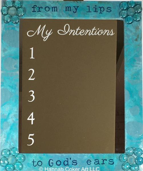 Intention Mirror-Large-Teal-FMLTGE