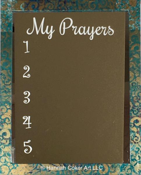 Prayer Mirror-Large-Teal-2