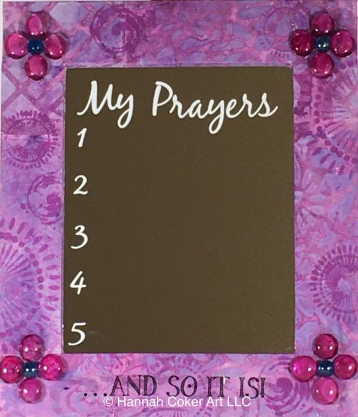 Prayer Mirror-Small-Purple-ASII