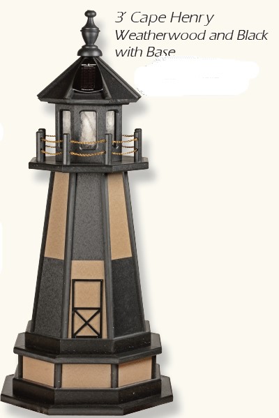 3' Cape Henry Lighthouse picture